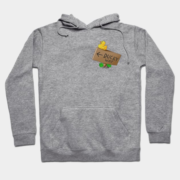 Ducky Way Hoodie by Fowl Friendly